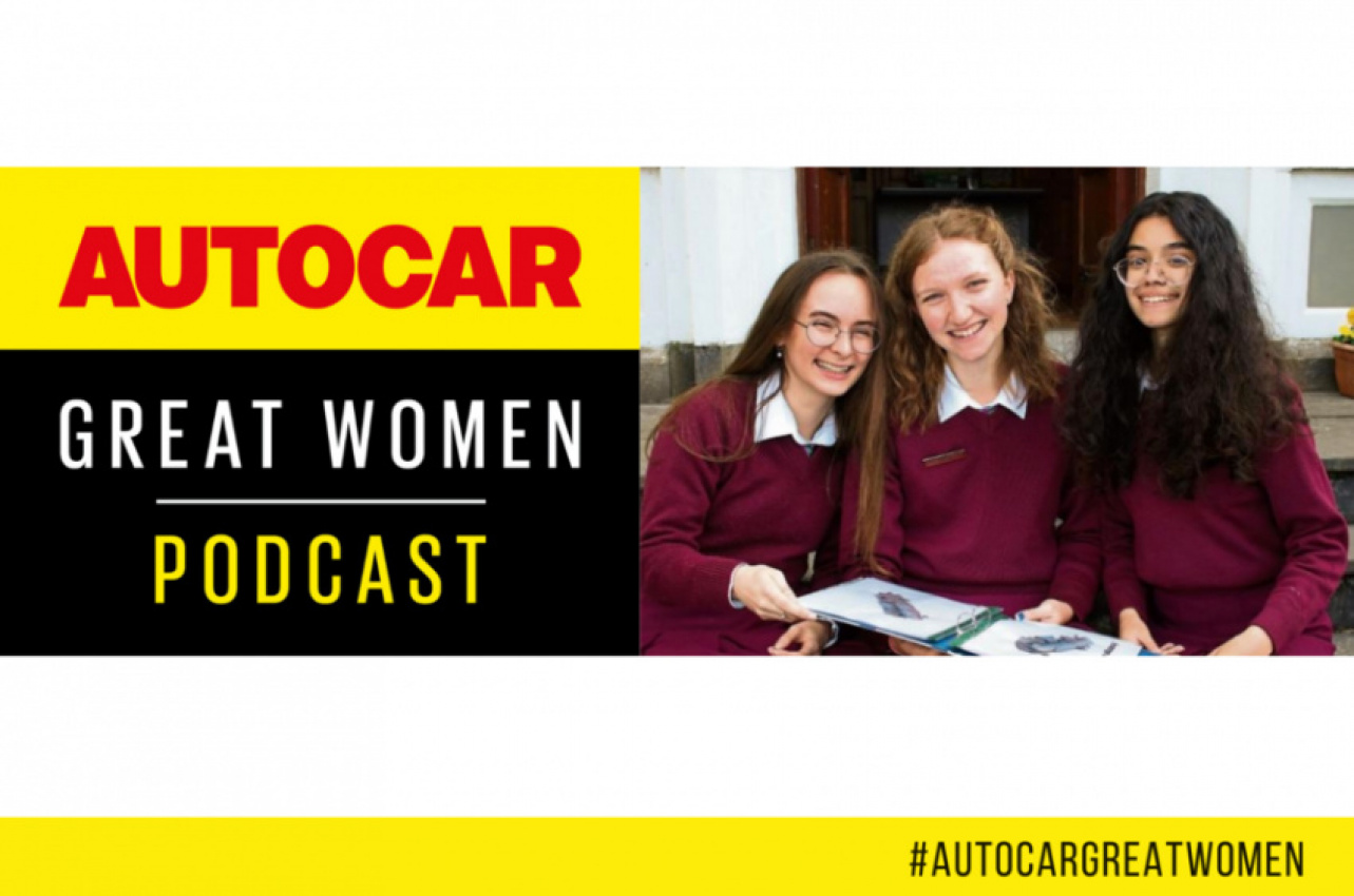 autos, cars, electric vehicle, business, car news, tech, development and manufacturing, autocar's great women podcast: laurel hill racing's 'f1 in schools' entry