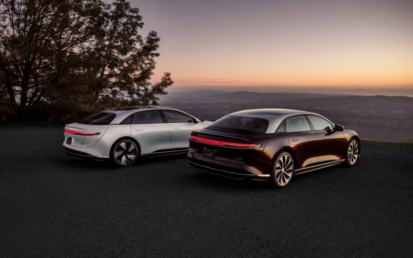 autos, cars, lucid, lucid air grand touring performance revealed with 1,050 horsepower