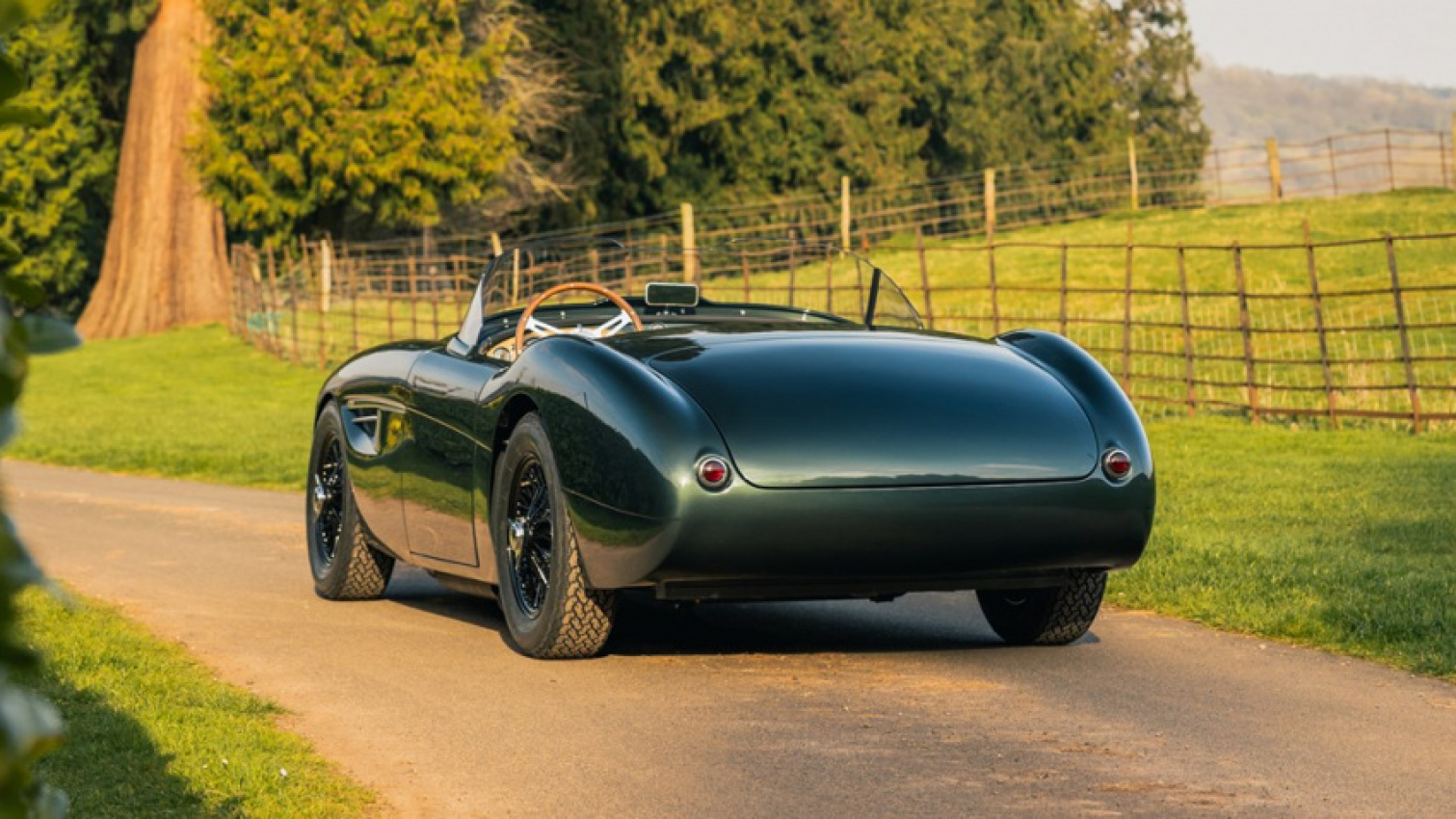 autos, cars, coventry start-up caton unveils new austin-healey 100 restomod