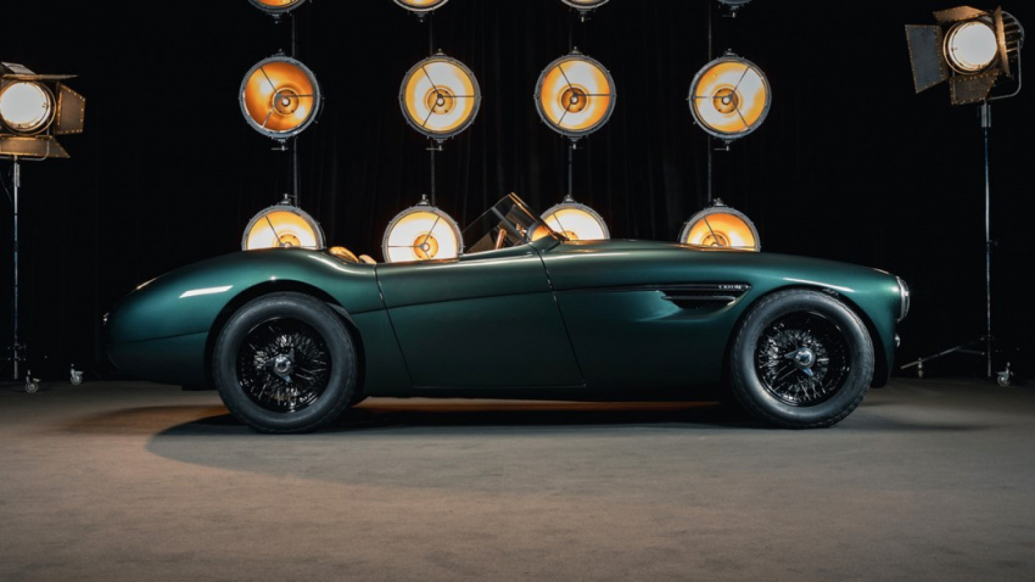autos, cars, coventry start-up caton unveils new austin-healey 100 restomod
