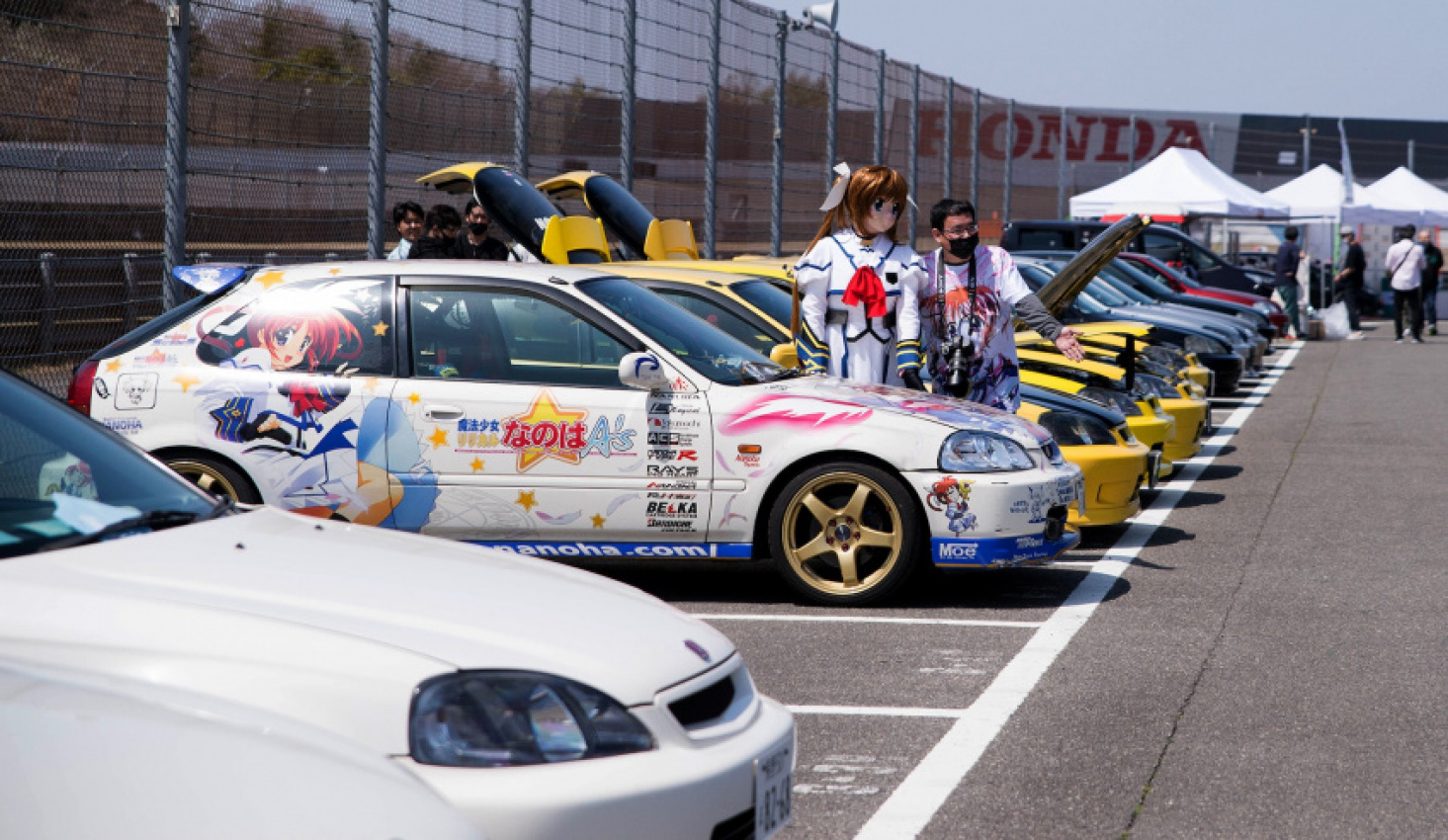 autos, cars, events, honda, honda civic, huge meetup in japan celebrates 25 years of the iconic honda civic type r