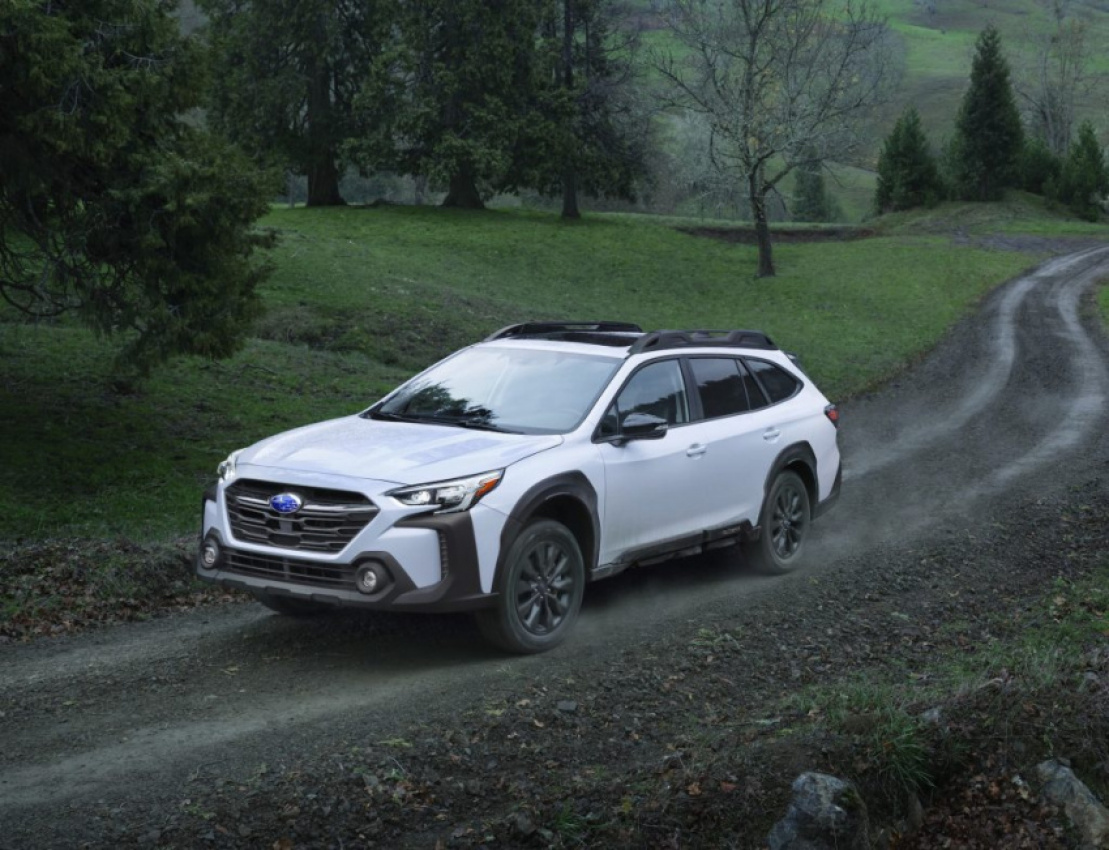 autos, cars, subaru, android, outback, subaru outback, android, debut: 2023 subaru outback new styling more tech and safety features