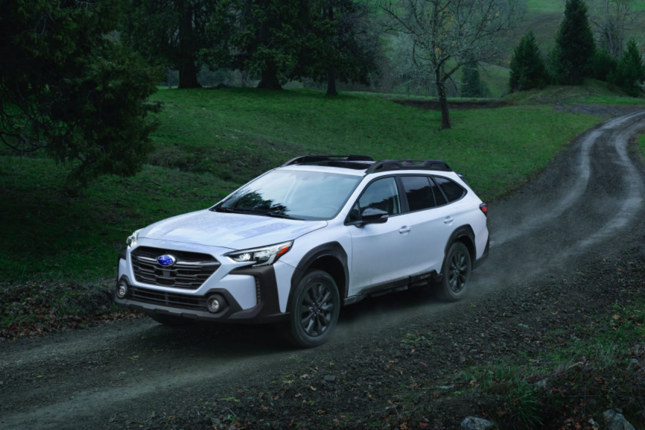 autos, cars, subaru, android, android, subaru's refreshed 2023 outback gets new body cladding