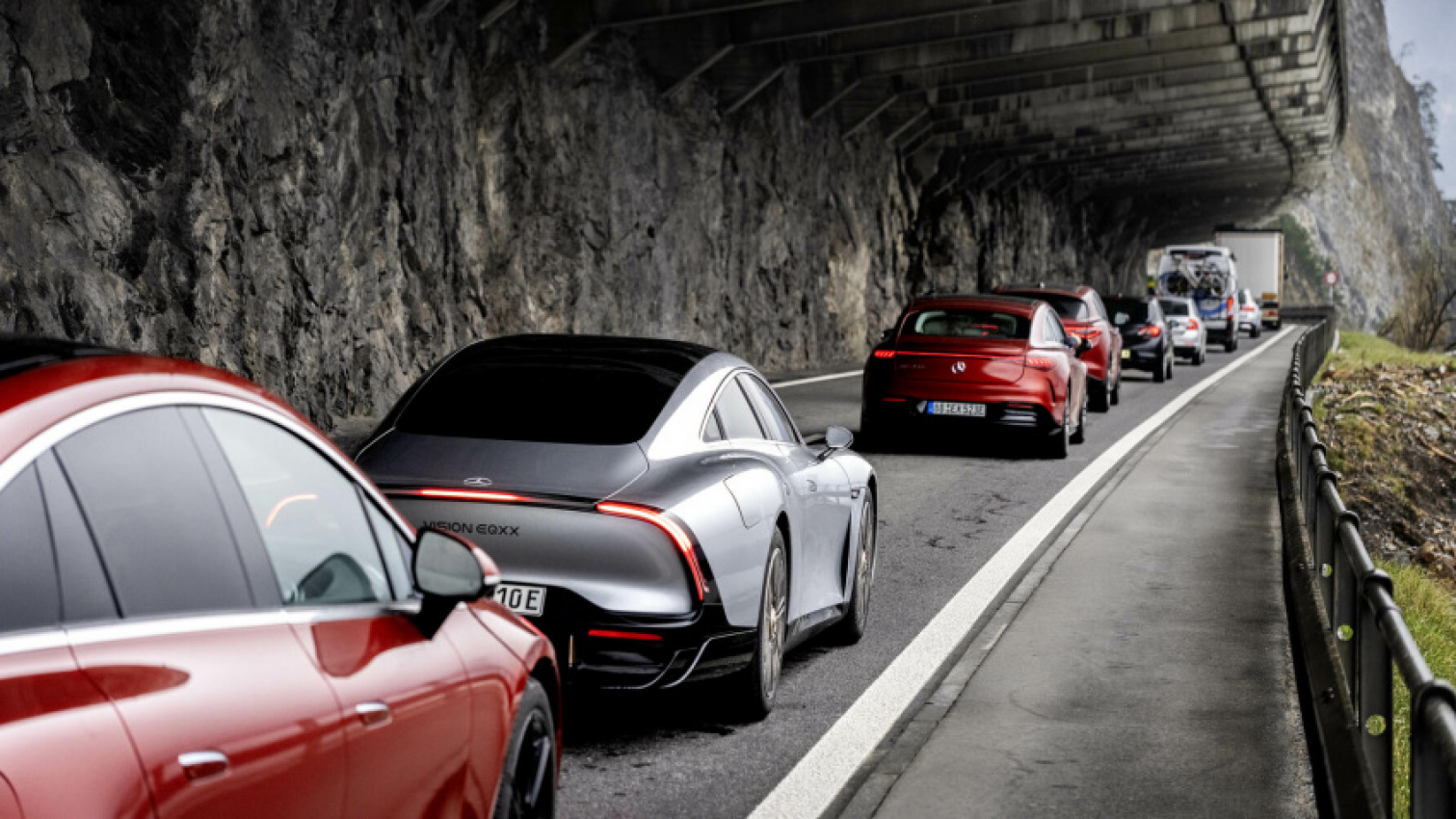 autos, cars, electric, mercedes-benz, mercedes, the mercedes vision eqxx has driven over 1,000km on a single charge