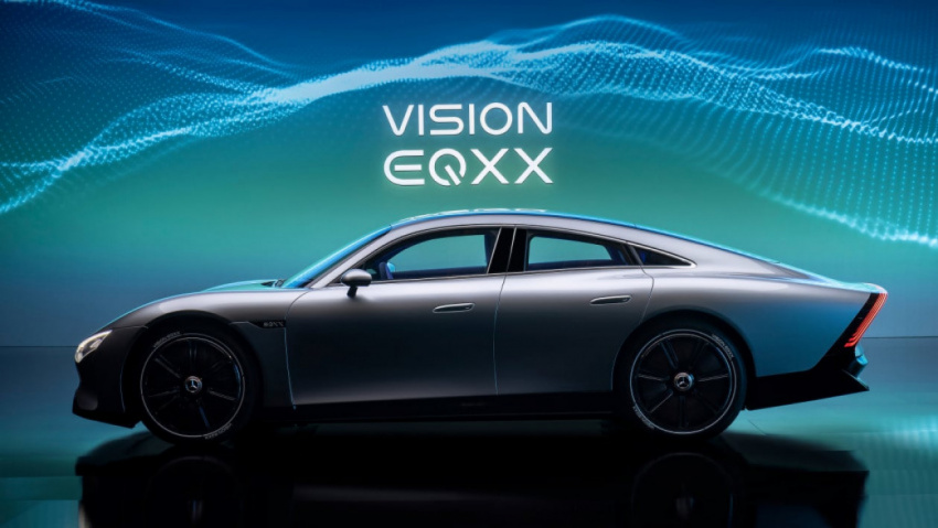 autos, cars, mercedes-benz, concept cars, electric cars, luxury cars, mercedes, mercedes vision eqxx concept completes 626-mile journey on one charge