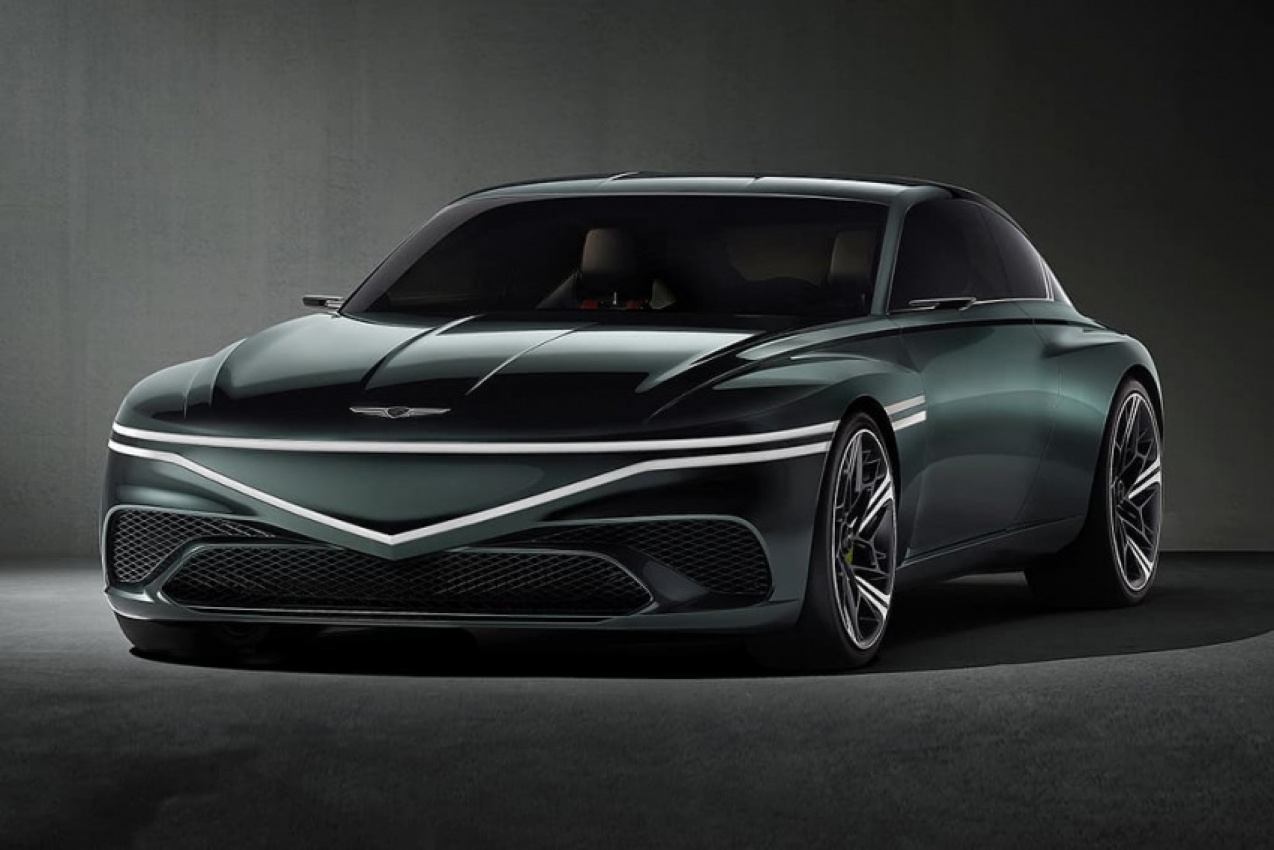 autos, cars, genesis, reviews, car news, electric cars, performance cars, prestige cars, new york show: genesis x speedium coupe concept revealed