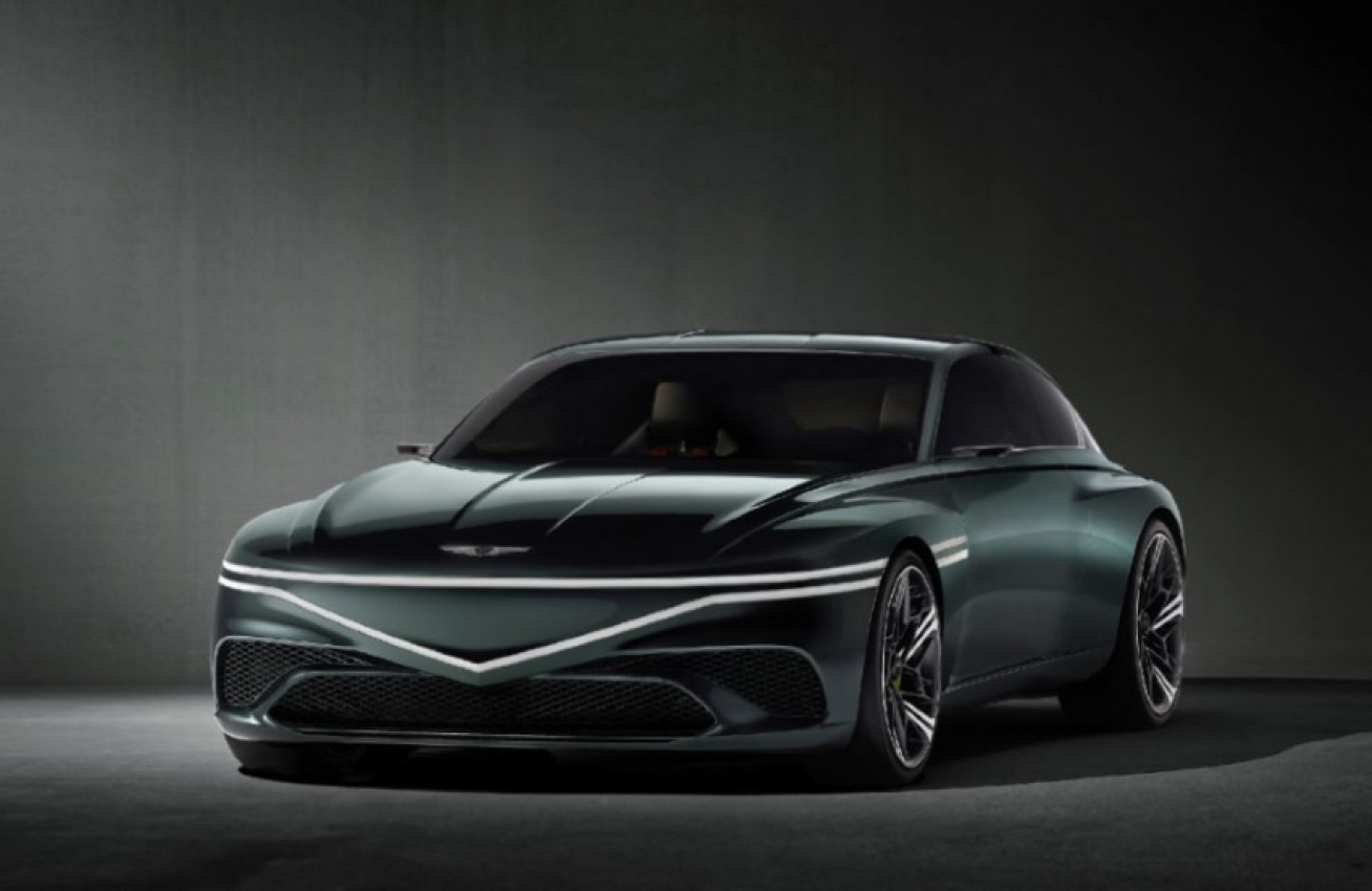 audi, autos, bmw, cars, genesis, mercedes-benz, mg, audi e-tron, concept cars, electric, electric cars, genesis news, green cars, mercedes, prestige & luxury cars, sports cars, 2022 genesis x speedium coupe concept revealed: striking new electric grand tourer hints at new rival for bmw 8-series, audi e-tron gt and mercedes-amg gt 4-door