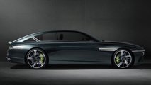 autos, cars, genesis, genesis x speedium coupe concept previews brand's future ev designs