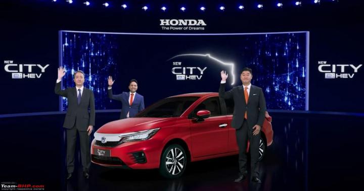 autos, cars, honda, city, city hybrid, honda city, indian, launches & updates, honda city e:hev hybrid unveiled in india; bookings open