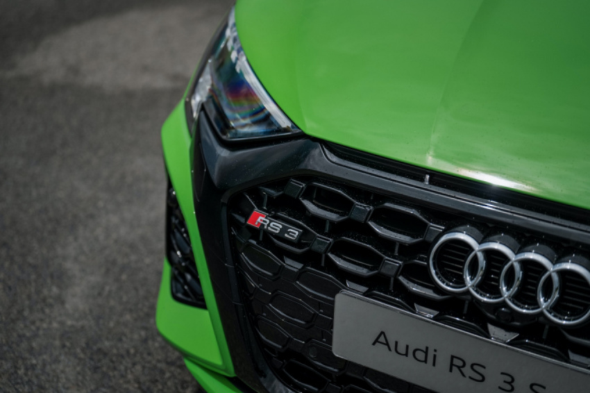 audi, autos, cars, audi quattro, audi rs, audi rs 3, audi sport, motorsports, quattro, vorsprung durch technik, 2022 audi rs 3 sedan 2.5 tfsi drive review : green (s)mile