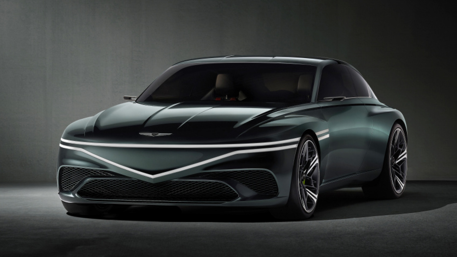 autos, cars, genesis, this is the all-electric genesis x speedium coupe concept
