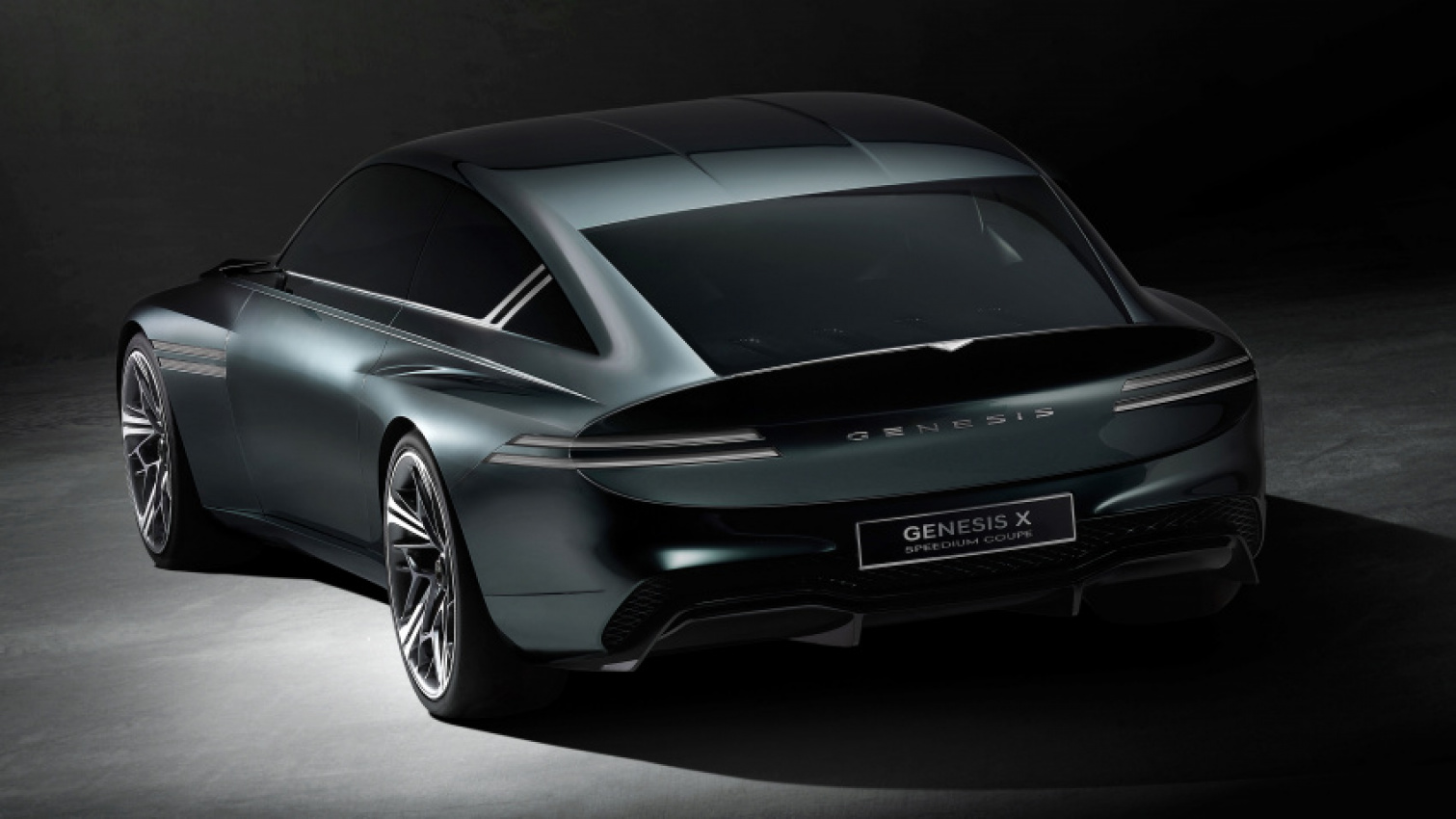 autos, cars, genesis, this is the all-electric genesis x speedium coupe concept