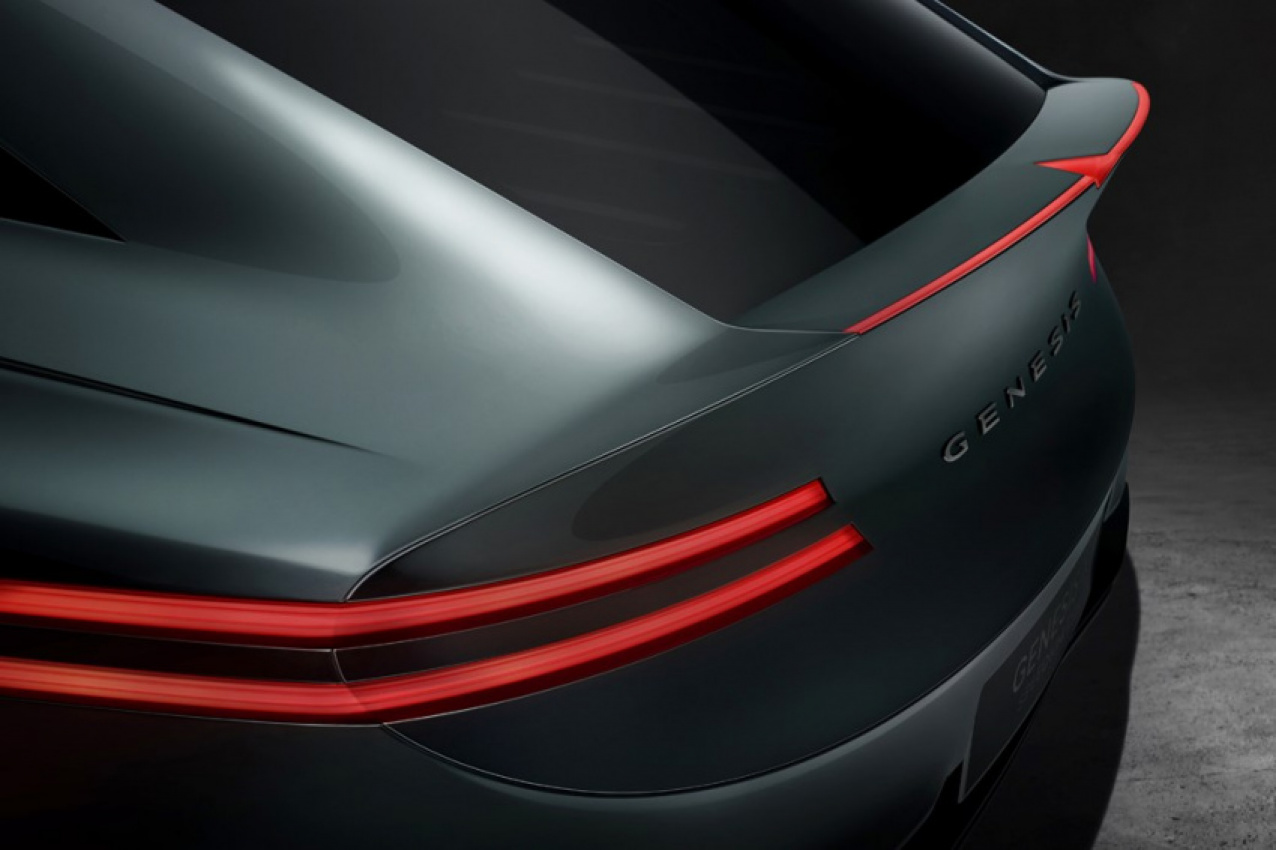 autos, cars, genesis, genesis x speedium coupe points at what future models will look like