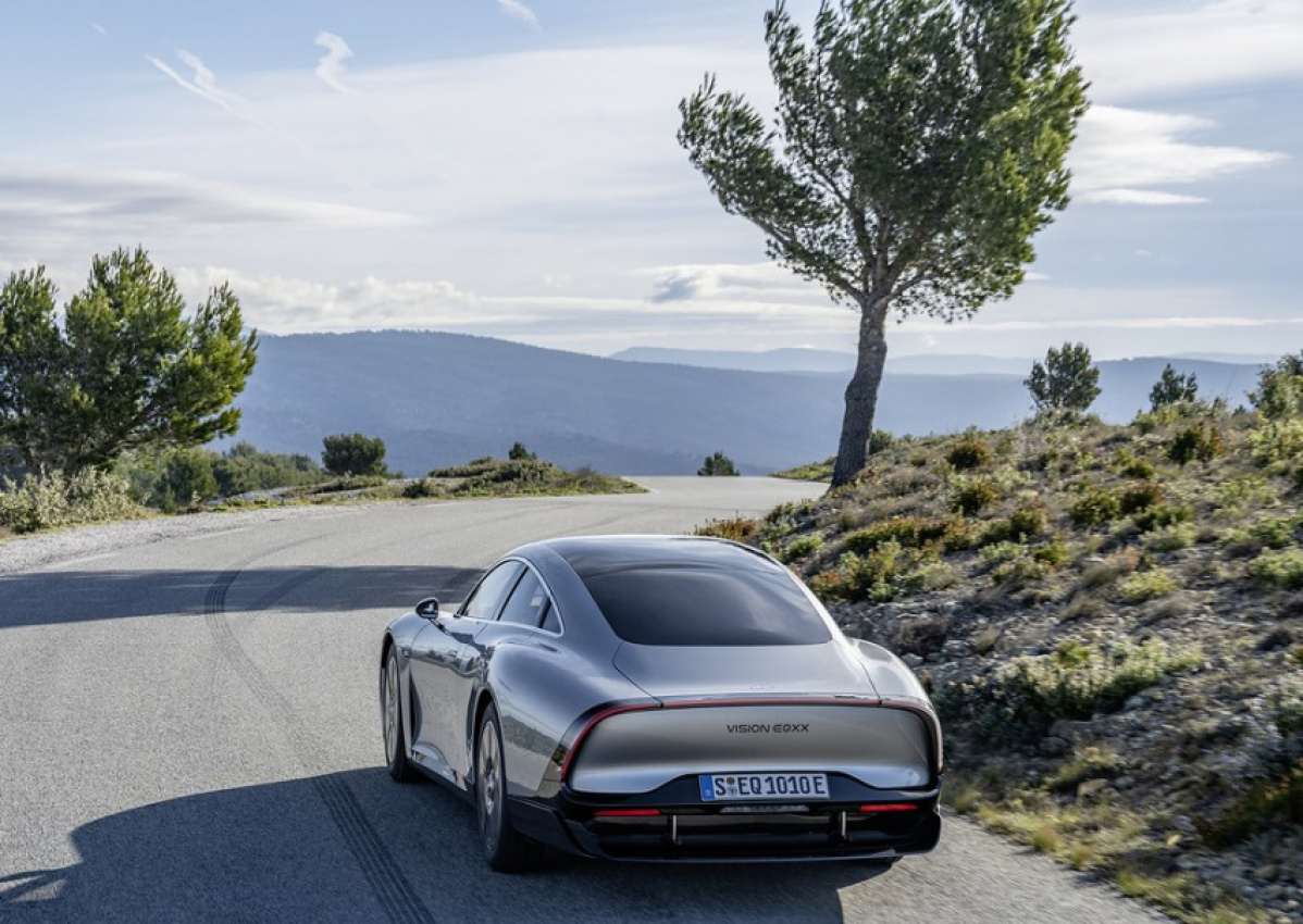 autos, cars, electric vehicle, mercedes eq, mercedes-benz, prototype, range anxiety, research vehicle, vision eqxx, vision eqxx does 1,000 kms on a single charge!