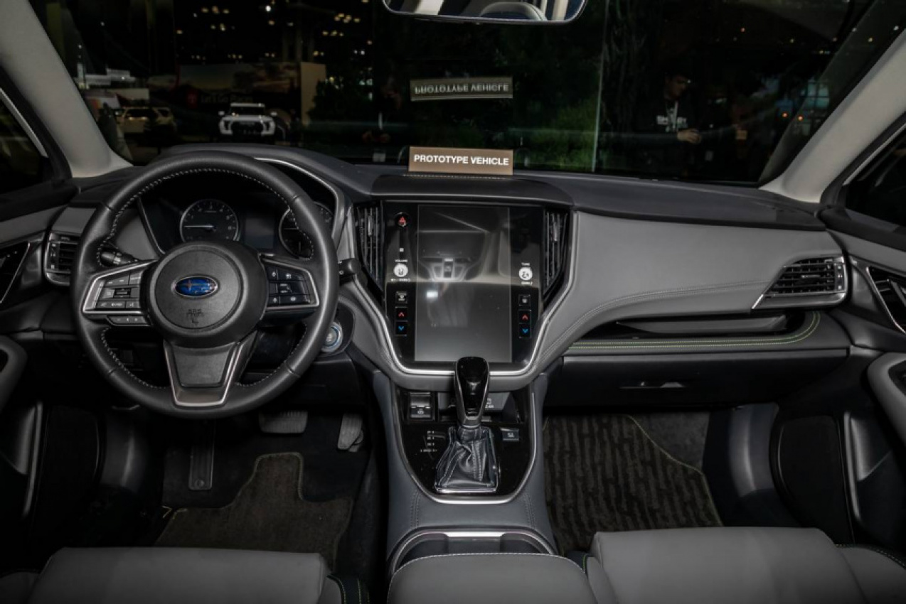autos, cars, subaru, android, subaru outback, android, up close with the 2023 subaru outback: touchscreen gains important updates