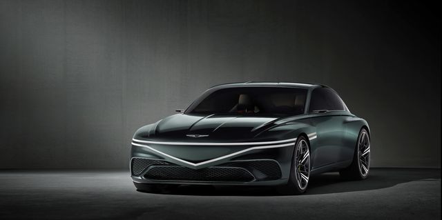 autos, cars, genesis, news, the genesis x speedium coupe is a stunning hatchback ev concept