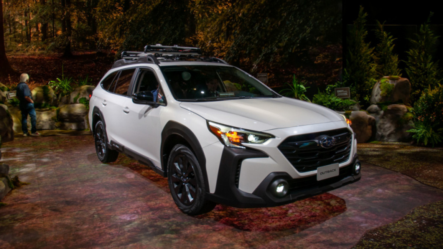 autos, cars, subaru, android, auto shows, new york auto show, subaru news, subaru outback, subaru outback news, wagons, android, 2023 subaru outback clads itself in a revised design