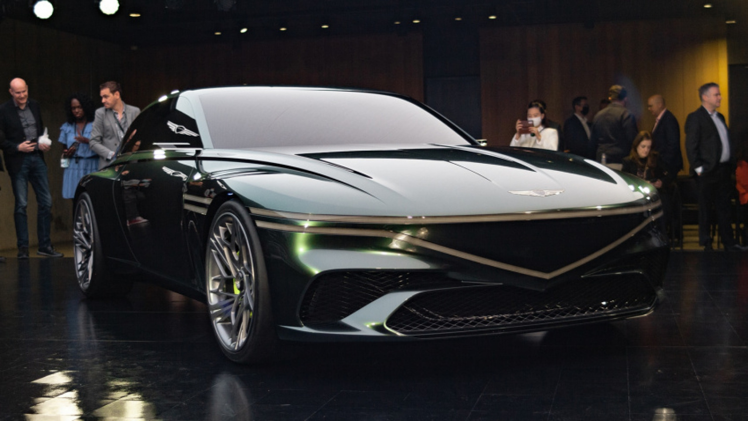 autos, cars, genesis, news, the genesis x speedium coupe is too pretty for this world