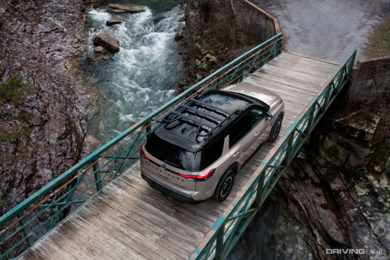 autos, cars, jeep & 4x4, nissan, back to its roots? the off-road oriented 2023 nissan pathfinder rock creek gets adventurous