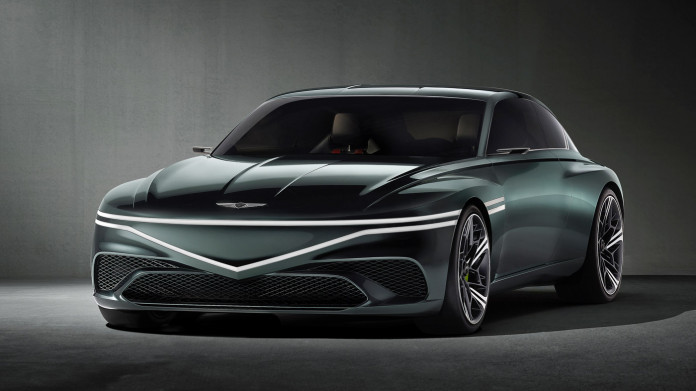 autos, cars, genesis, news, the genesis x speedium concept is the car every other ev aspires to be