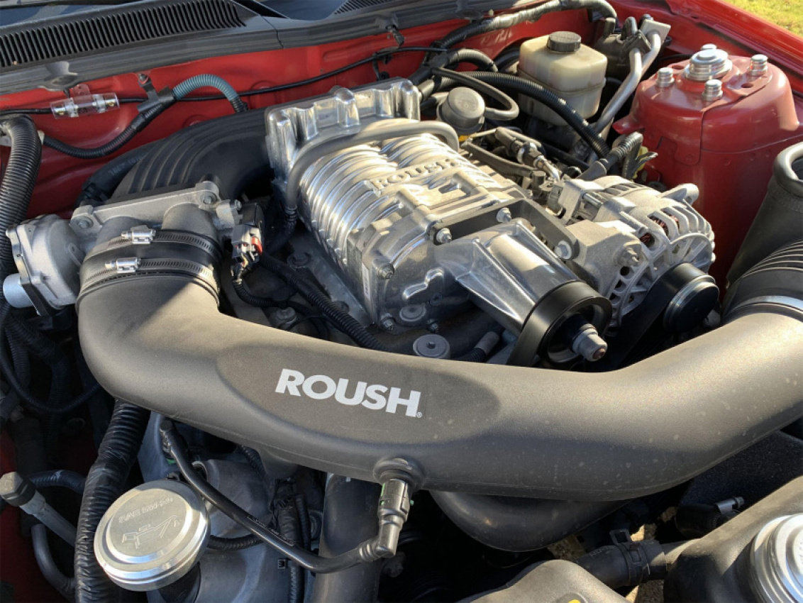 autos, cars, ford, mustang, roush, roush mustang on cars and bids is one of only 200 made