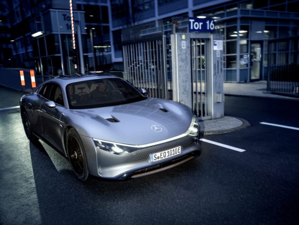 autos, cars, mercedes-benz, electric, mercedes, range, mercedes-benz vision eqxx covered over 1,000 km on one charge