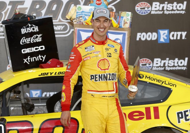 all nascar, autos, cars, logano paces final truck practice