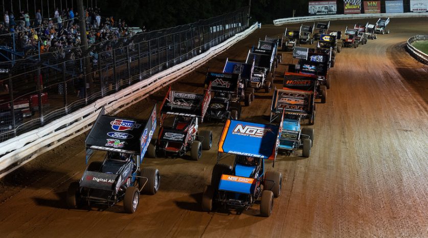 all sprints & midgets, autos, cars, outlaws vs. posse one month away