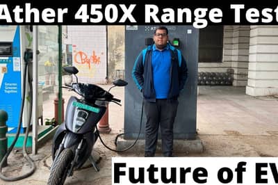 article, autos, cars, noting like a real-world range test to determine how far the ather 450x can go on a single charge