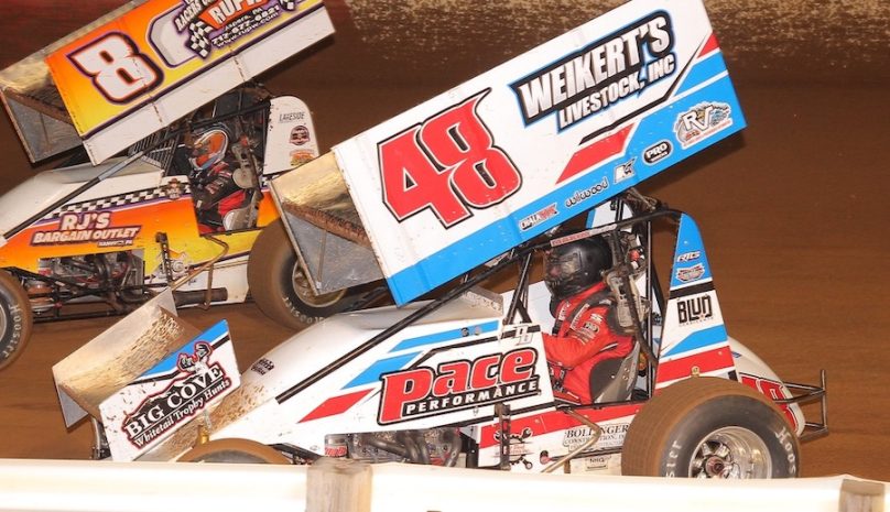 all sprints & midgets, autos, cars, lincoln, dietrich sets lincoln record