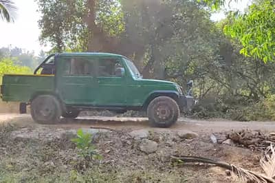 article, autos, cars, mahindra, do you really need a hilux? watch this modified mahindra bolero camper in action