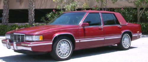 autos, cadillac, cars, classic cars, 1990s, year in review, cadillac deville 1993