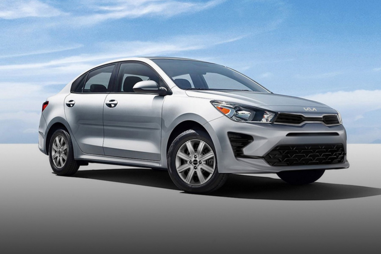 autos, cars, kia, android, car buying, kia rio, android, how much does a fully loaded 2022 kia rio cost?