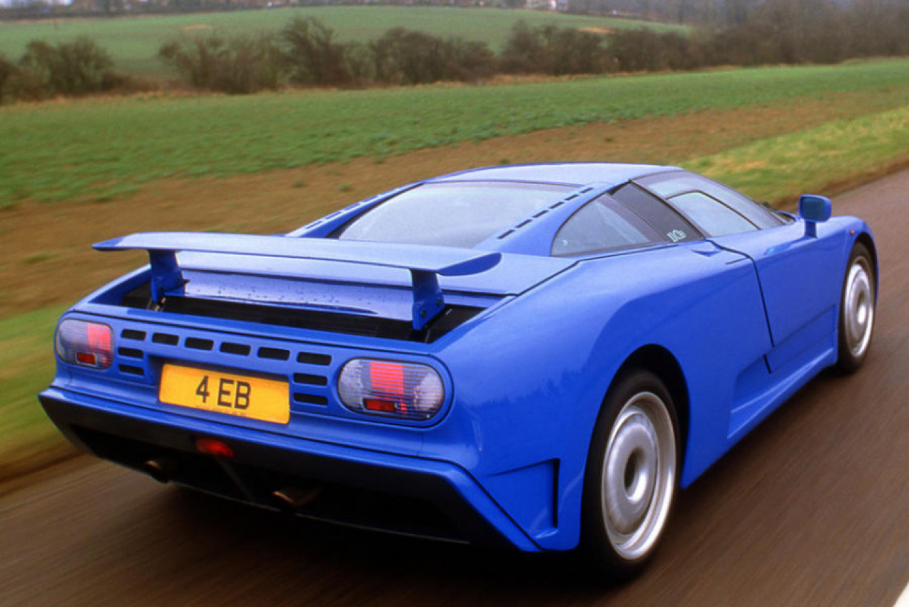 autos, bugatti, cars, electric vehicle, car news, from the archive, greatest road tests ever: bugatti eb110 gt