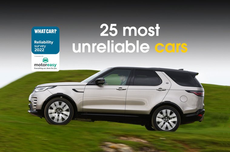cars, reliability, 25 most unreliable cars