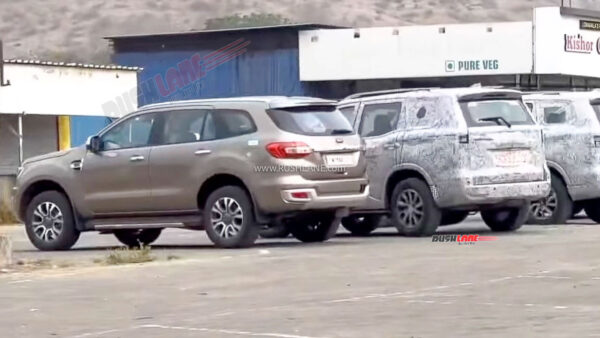 cars, ford, mahindra, reviews, new mahindra scorpio spied with ford endeavour – huge road presence