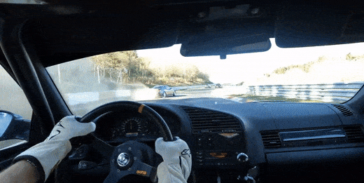 autos, bmw, cars, news, watch a bmw e92 almost lose it on the nürburgring
