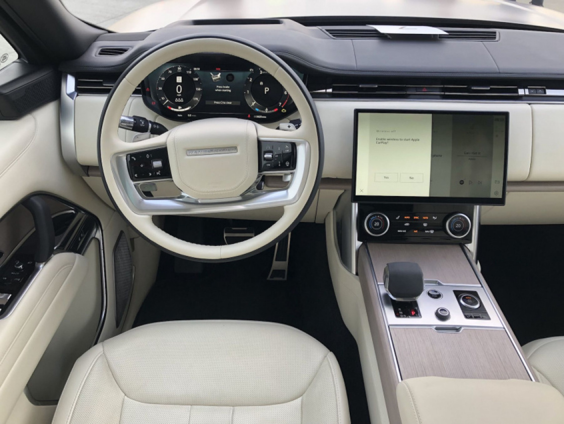 autos, cars, land rover, luxury, amazon, android, land rover range rover, range rover, vnex, amazon, android, first drive: 2022 land rover range rover