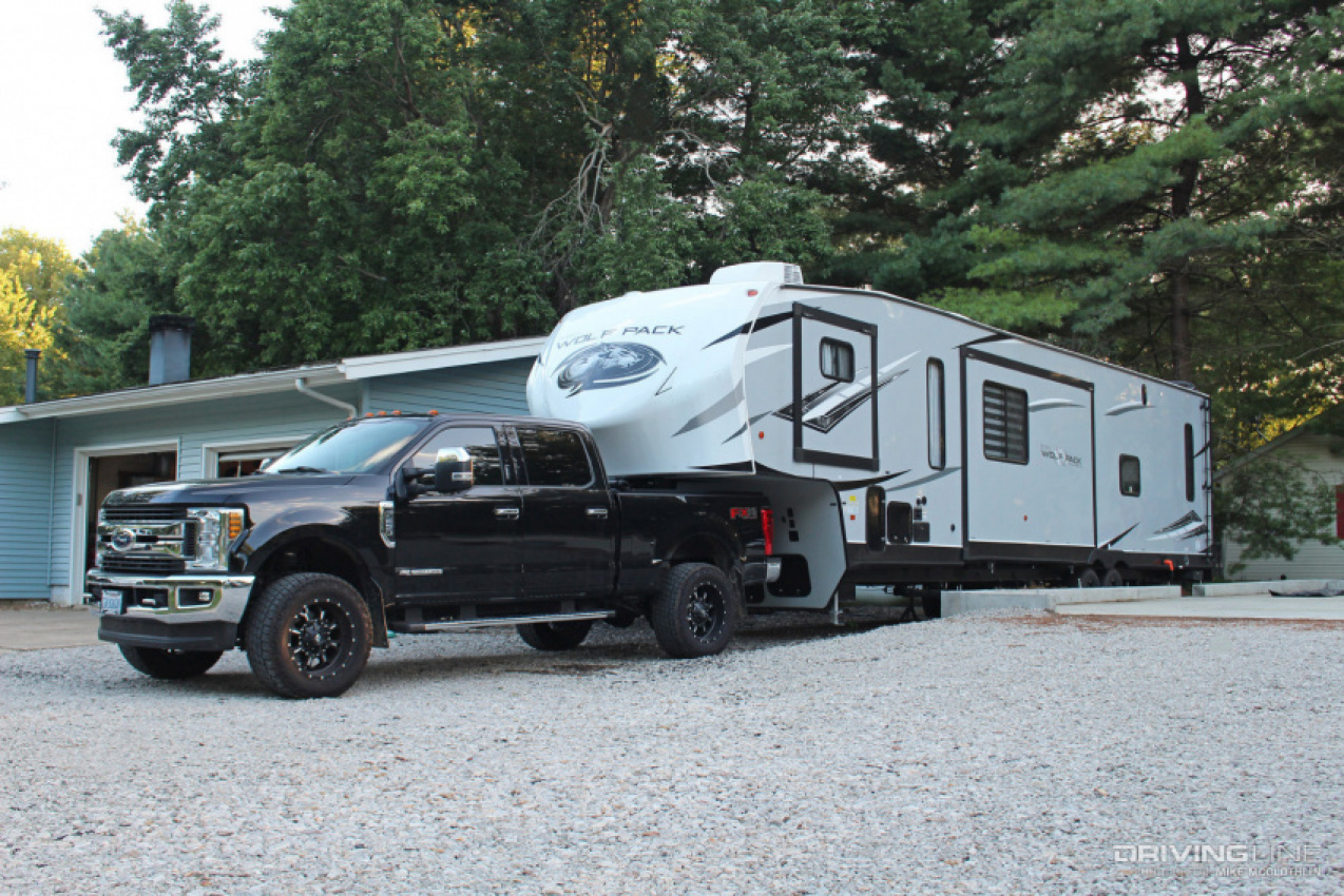 autos, cars, ford, how to, truck, how to, how to properly add a 44-foot camper (and air springs) to our ford super duty’s workload: a truck for work and play, part 3