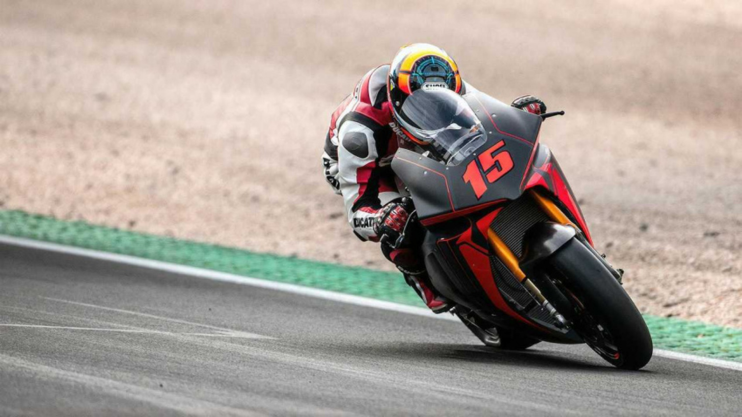 autos, cars, ducati, ducati v21l motoe electric prototype out testing on track in italy