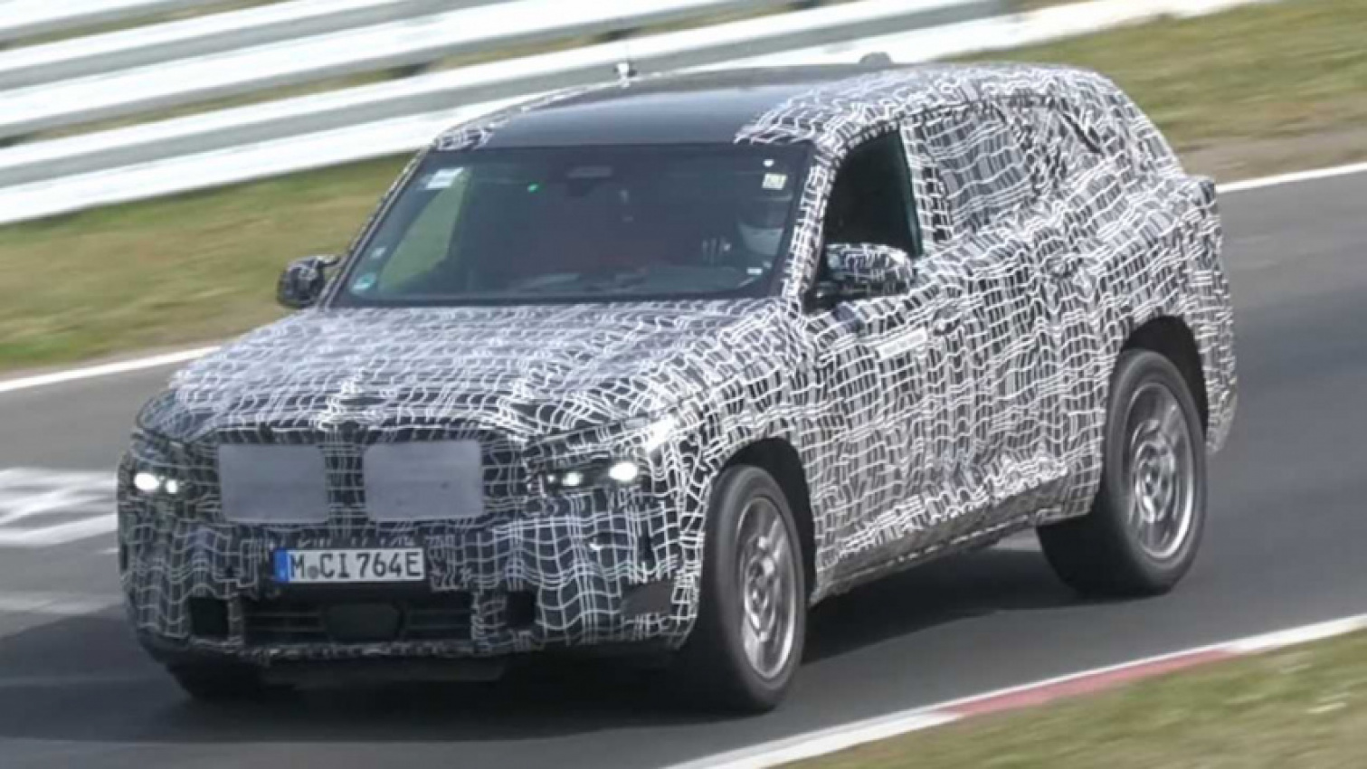 autos, bmw, cars, bmw xm spy video captures suv squealing its tires at nurburgring