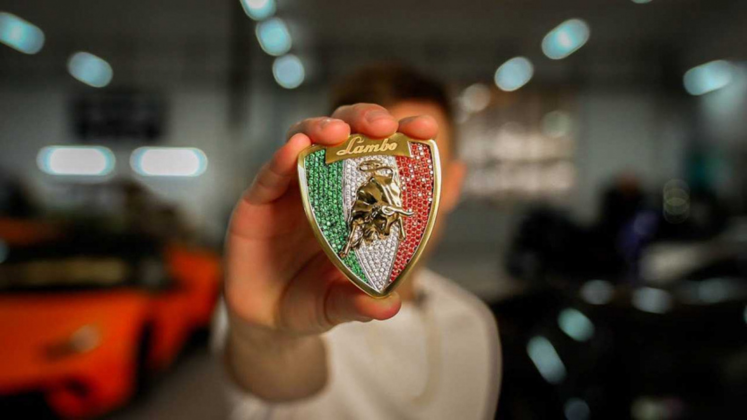 autos, cars, lambo urus with $40k badge is extravagance in diamond-studded form