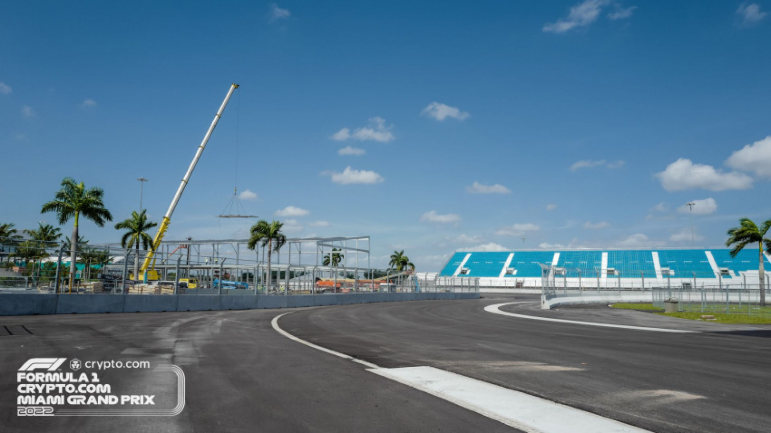 autos, cars, formula one, racing, latest images, video: f1 miami grand prix circuit '95% complete'