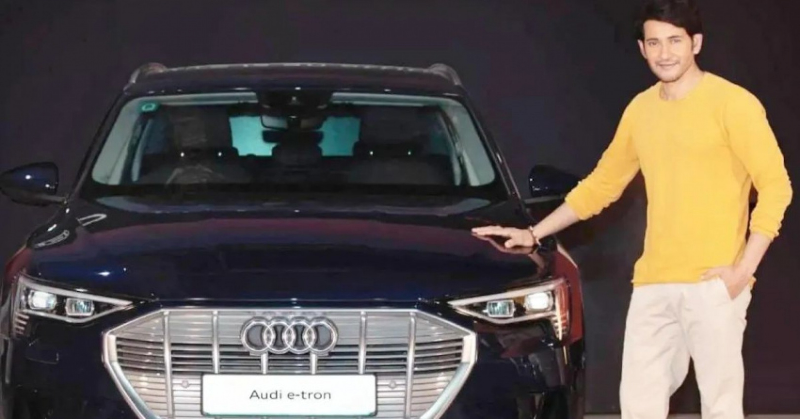audi, autos, cars, audi e-tron, actor mahesh babu becomes owner of audi e-tron electric suv
