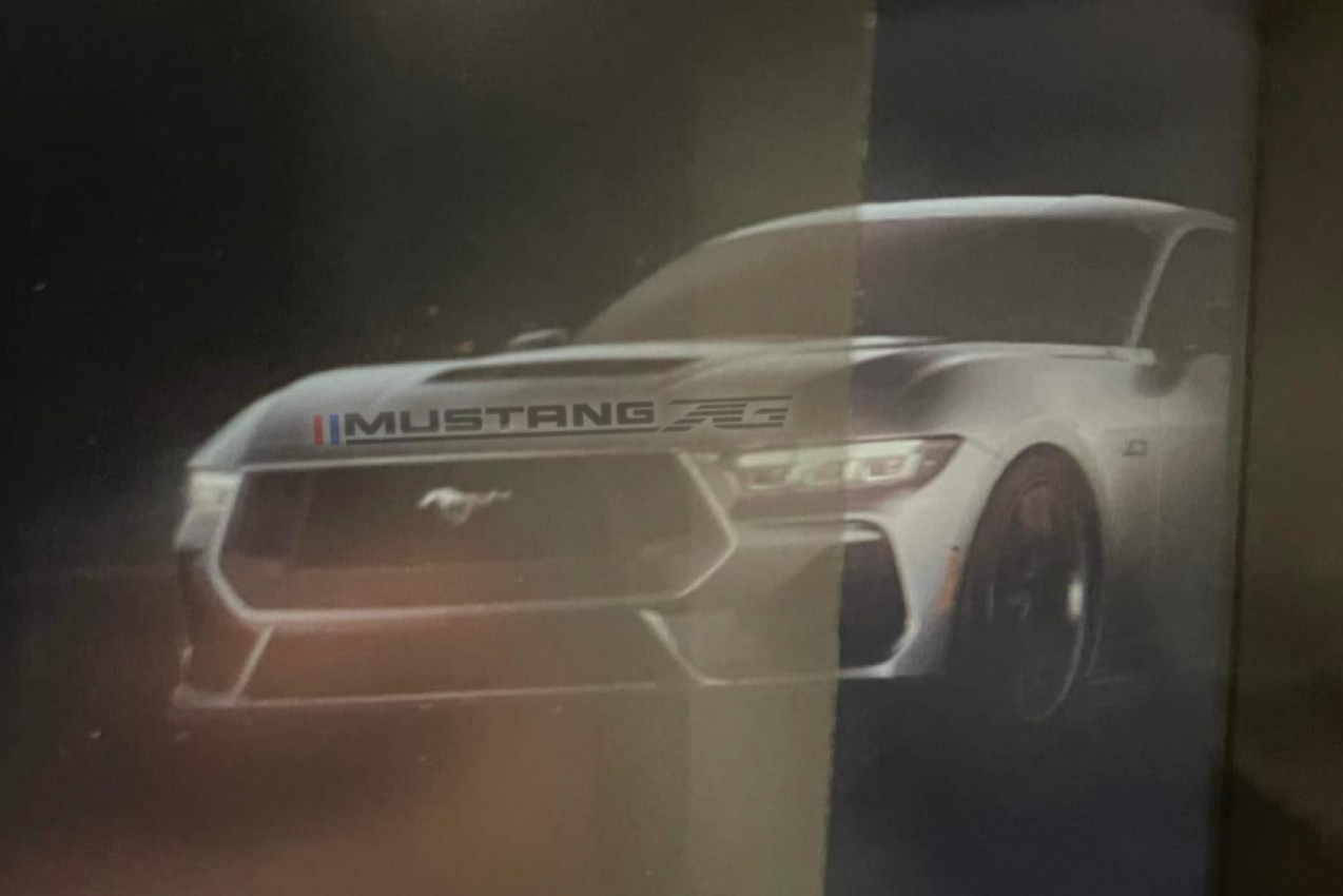 auto news, autos, cars, ford, ford mustang, hybrid, leaked, mustang, leaked: is this the face of the 2023 ford mustang?