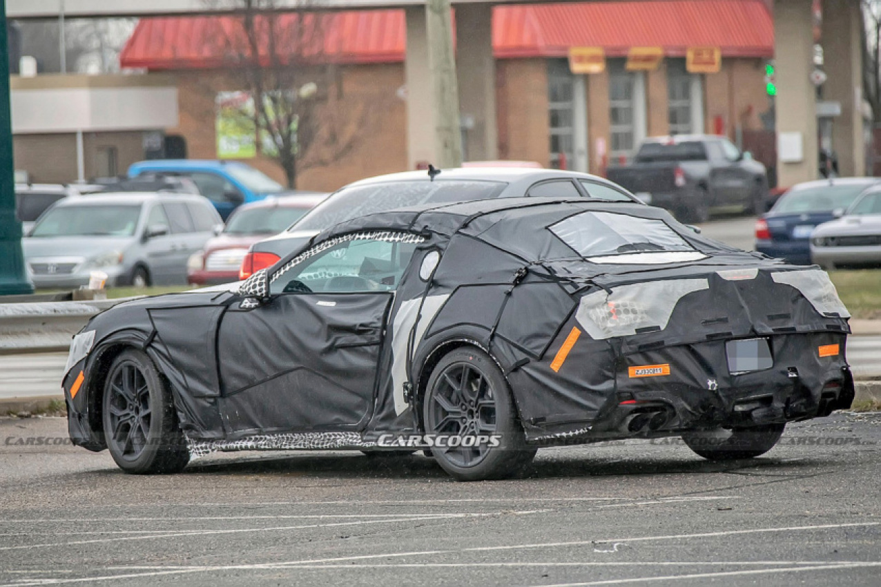 auto news, autos, cars, ford, ford mustang, hybrid, leaked, mustang, leaked: is this the face of the 2023 ford mustang?