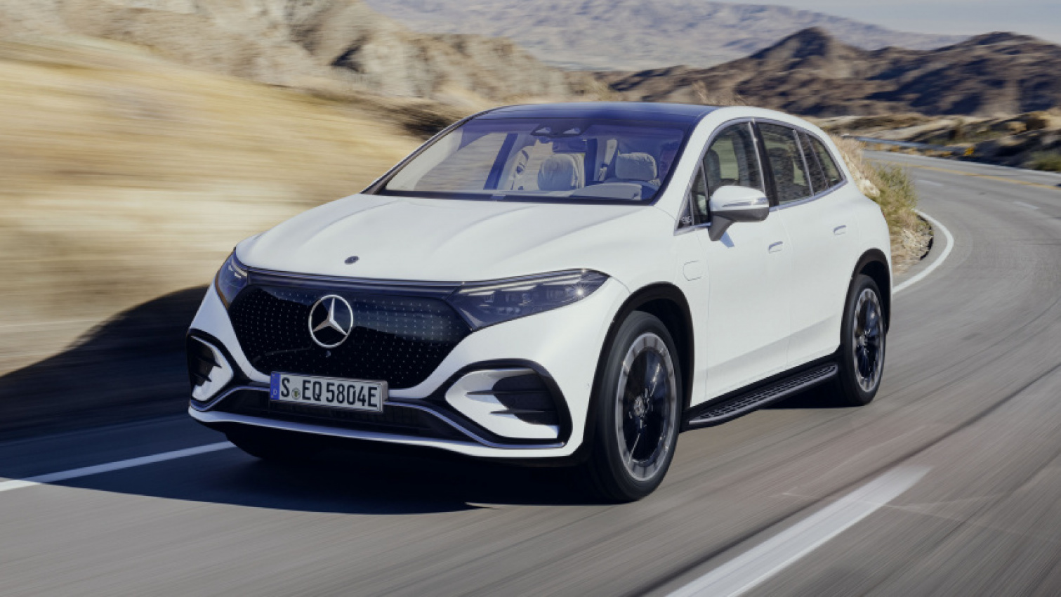 autos, cars, electric, mercedes-benz, mercedes, this is the new seven-seat mercedes eqs suv