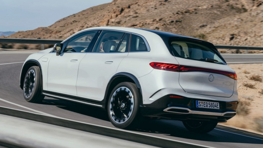 autos, cars, mercedes-benz, electric cars, large suvs, mercedes, suvs, new 2022 mercedes eqs suv arrives with up to 410 miles of range