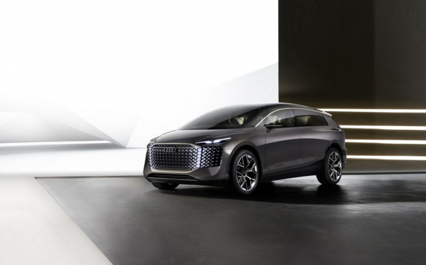 audi, autos, cars, news, china, concept cars, electric cars, limousines, urbansphere, audi urbansphere concept revealed with largest interior dimensions of any audi so far