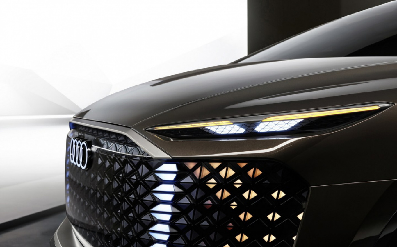audi, autos, cars, news, china, concept cars, electric cars, limousines, urbansphere, audi urbansphere concept revealed with largest interior dimensions of any audi so far